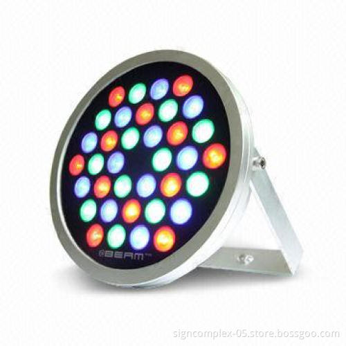 LED Floodlight, Made of Aluminum Alloy with 24V DC Rated Voltage